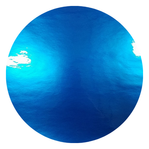 Blue Polished Metal